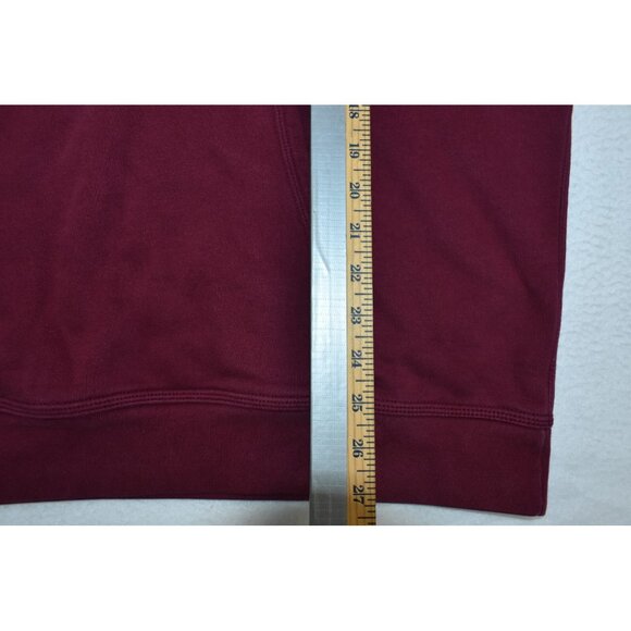 Nike Sportswear Club Fleece Men's Hoodie Size XXL Maroon Swoosh Sweatshirt - Picture 11 of 11